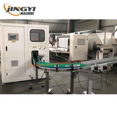 High-Speed Facial Tissue Paper Log Saw Cutting Machine