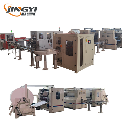 Fully Automatic Facial Tissue Folding Machine with Auto Separator and Color Lamination