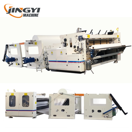 Automatic Toilet Tissue Paper Roll Converting Machine