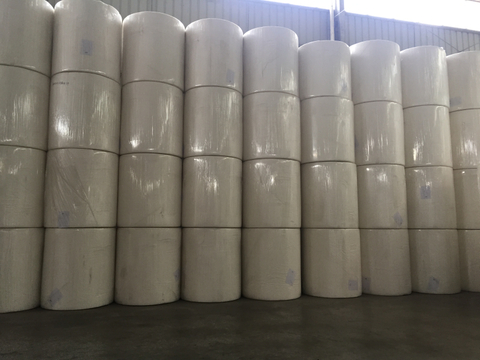 Industrial 100% Virgin Wood Pulp Toilet Tissue Mother Jumbo Roll