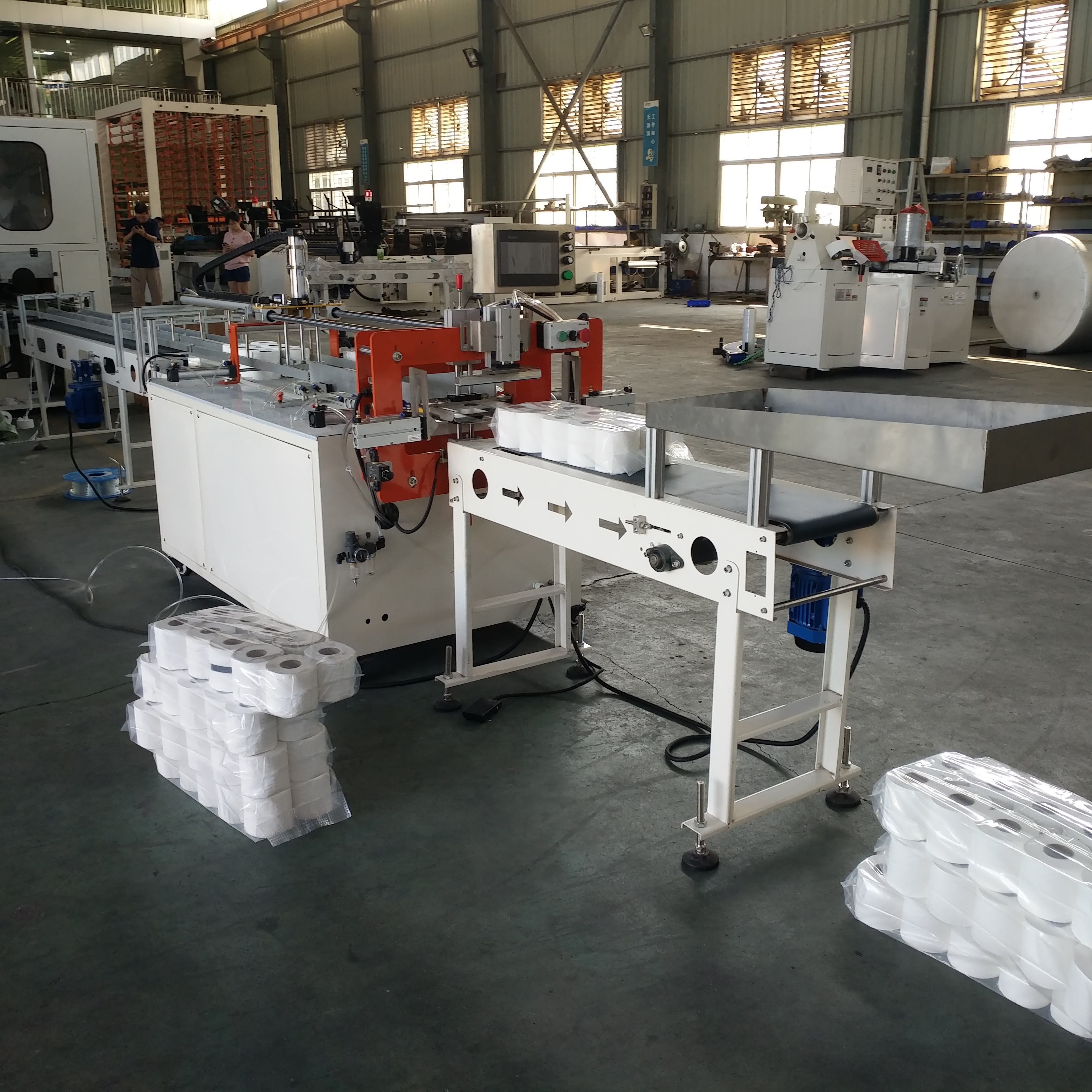 Automatic Multi Rolls Toilet Paper Packing Machine
