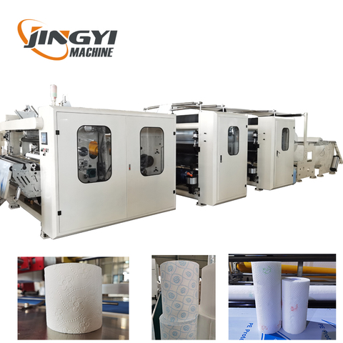 Automatic Wall-type High Speed Toilet Paper/ Maxi Roll Rewinding Machine