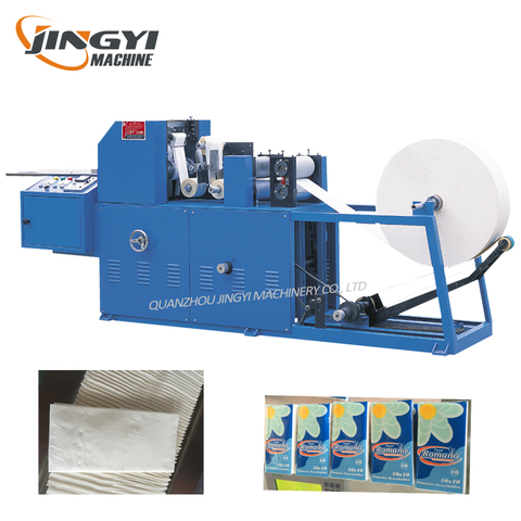Vacuum Mini Face Tissue Paper Handkerchief Paper Making Machine