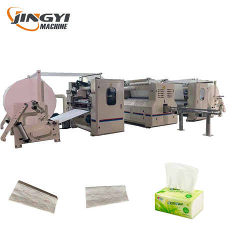Fully Automatic Facial Tissue Folding Machine with Auto Separator and Color Lamination
